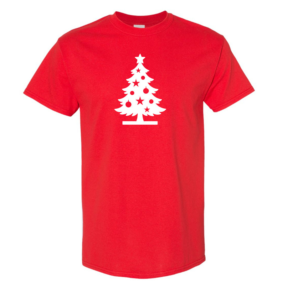 Men's Christmas Tree Cotton T-Shirt