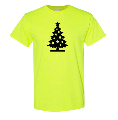 Men's Christmas Tree Cotton T-Shirt