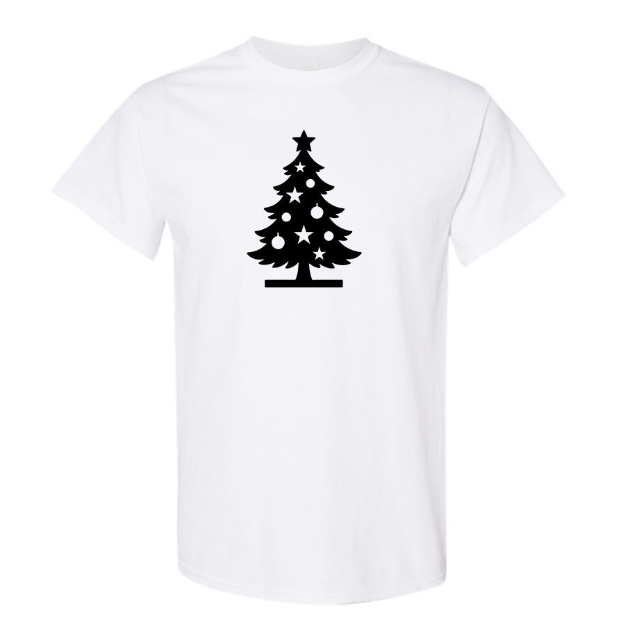 Men's Christmas Tree Cotton T-Shirt