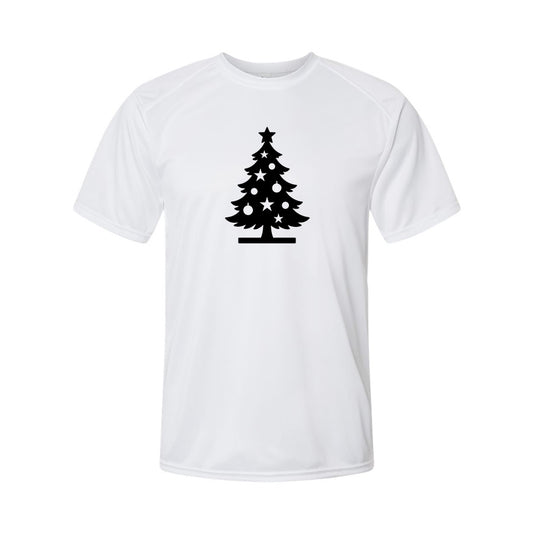 Men's Christmas Tree Polyester T-Shirt
