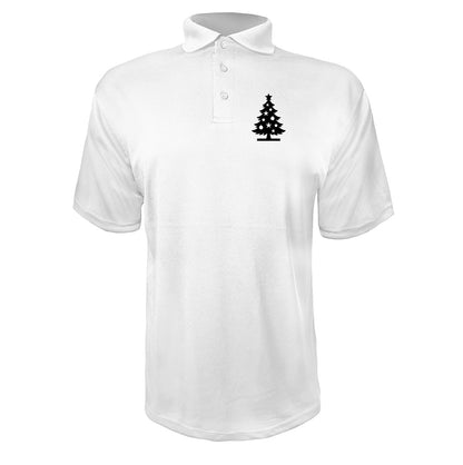 Men's Christmas Tree Polyester Polo
