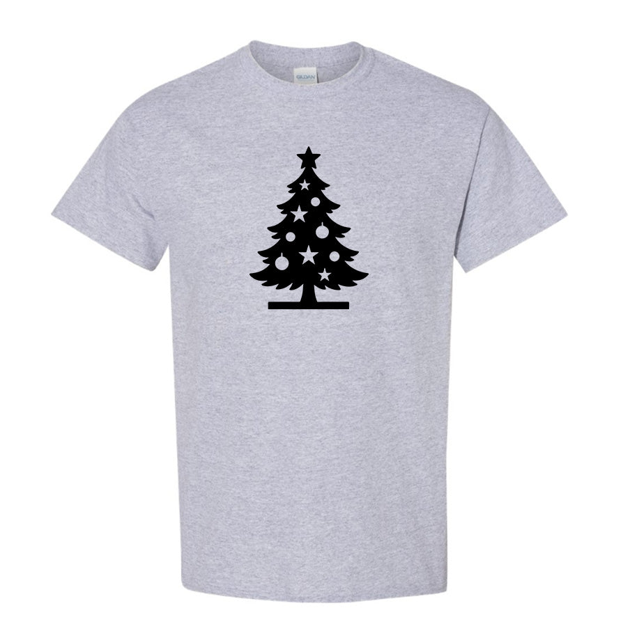 Youth Kids Christmas Tree Cotton T-Shirt