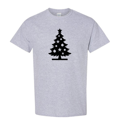 Youth Kids Christmas Tree Cotton T-Shirt
