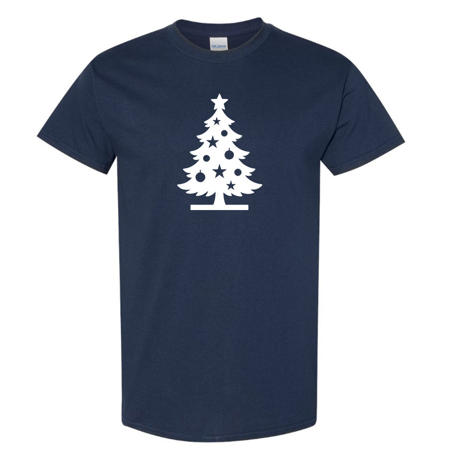 Youth Kids Christmas Tree Cotton T-Shirt