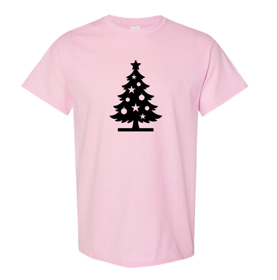 Youth Kids Christmas Tree Cotton T-Shirt