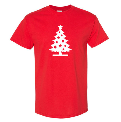 Youth Kids Christmas Tree Cotton T-Shirt