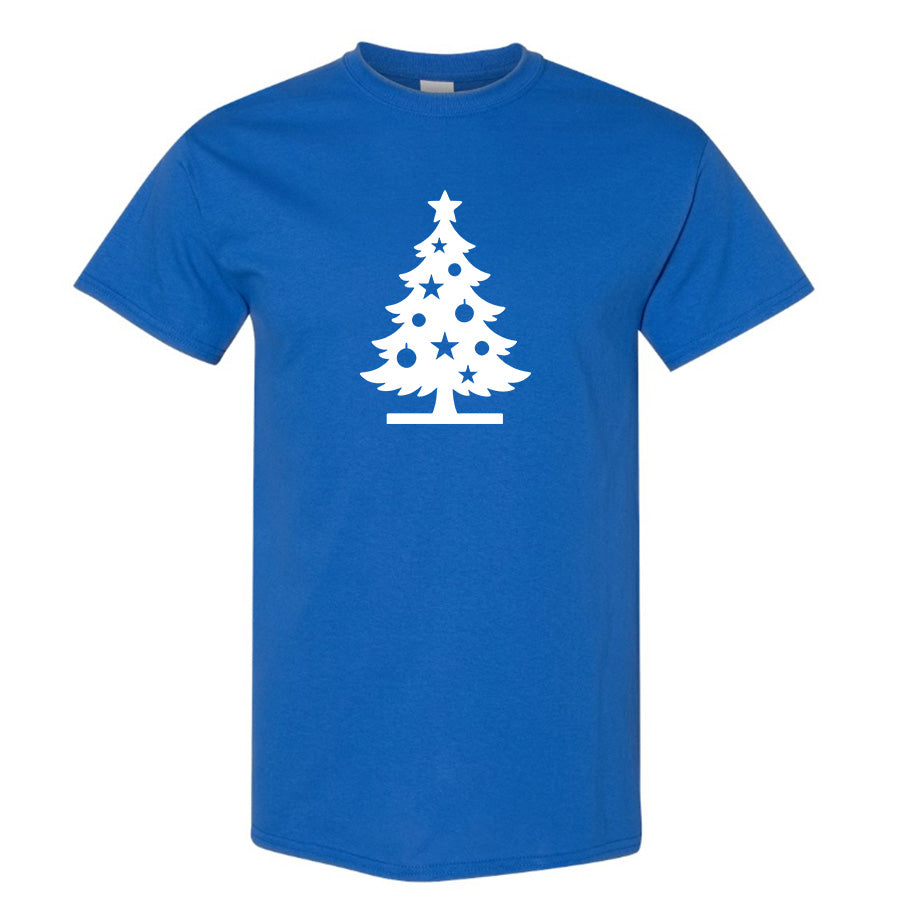 Youth Kids Christmas Tree Cotton T-Shirt