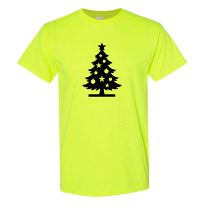Youth Kids Christmas Tree Cotton T-Shirt