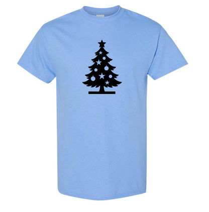 Youth Kids Christmas Tree Cotton T-Shirt