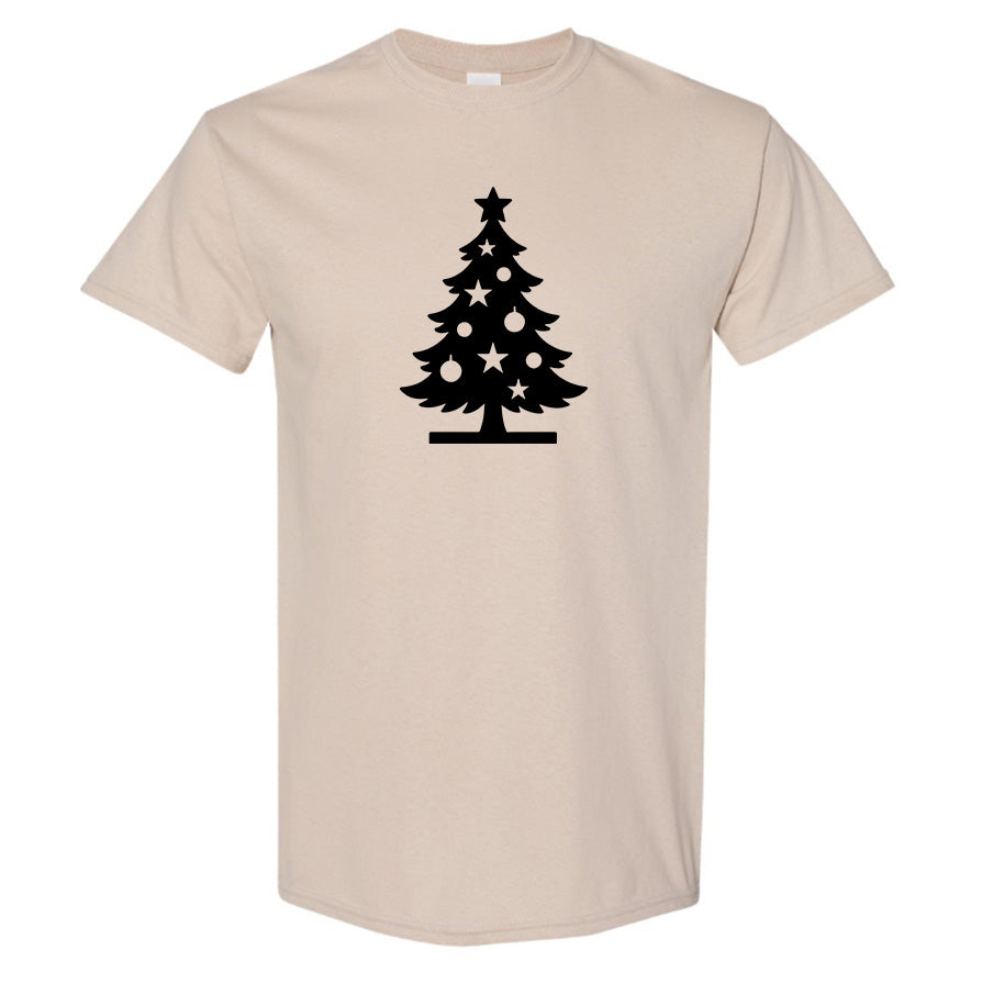 Youth Kids Christmas Tree Cotton T-Shirt