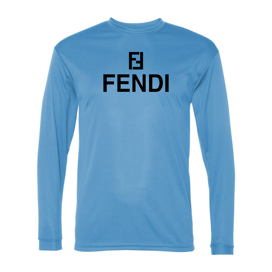 Men's Fendi Performance Long Sleeve T-Shirt