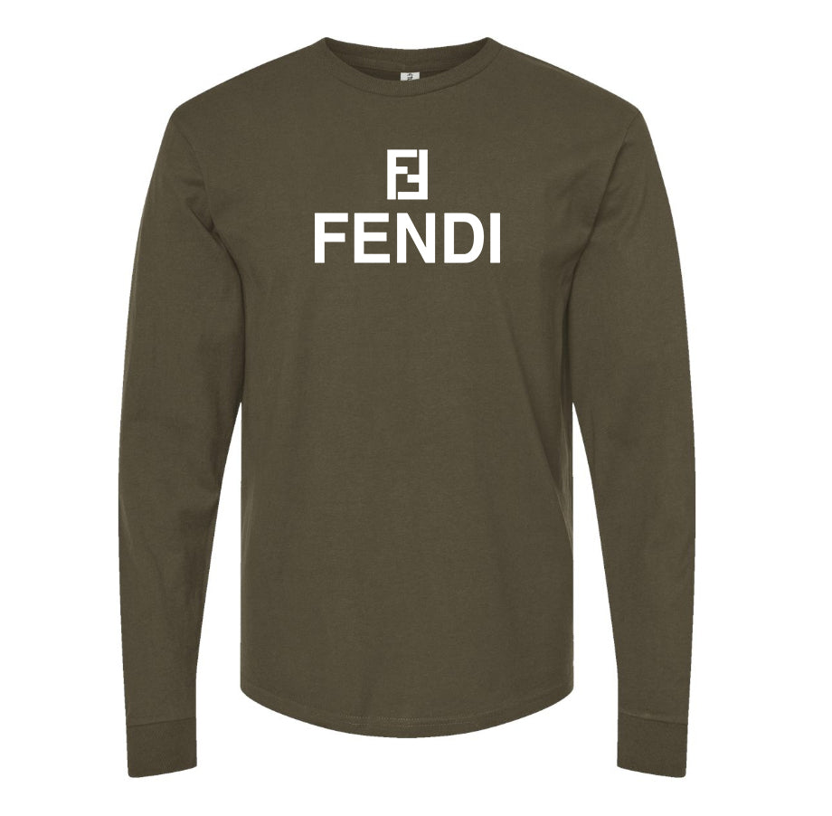 Men's Fendi Long Sleeve T-Shirt