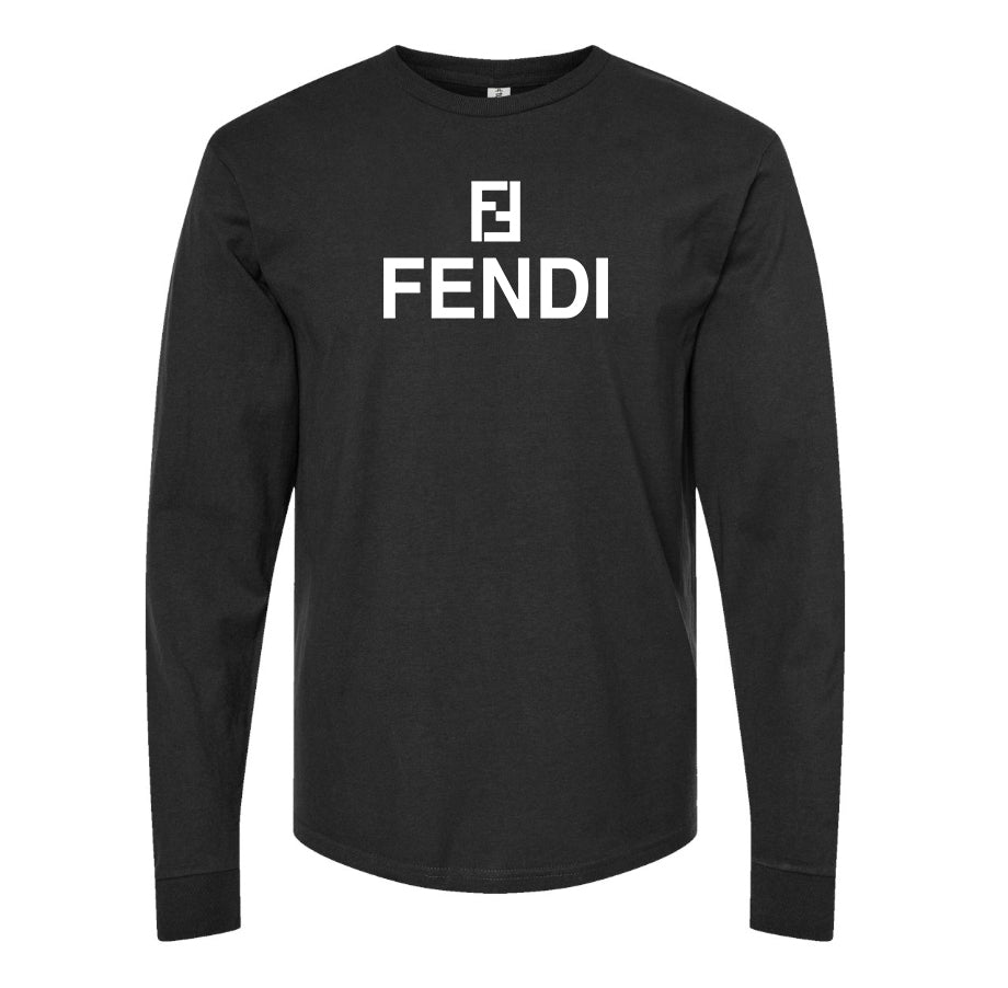 Men's Fendi Long Sleeve T-Shirt