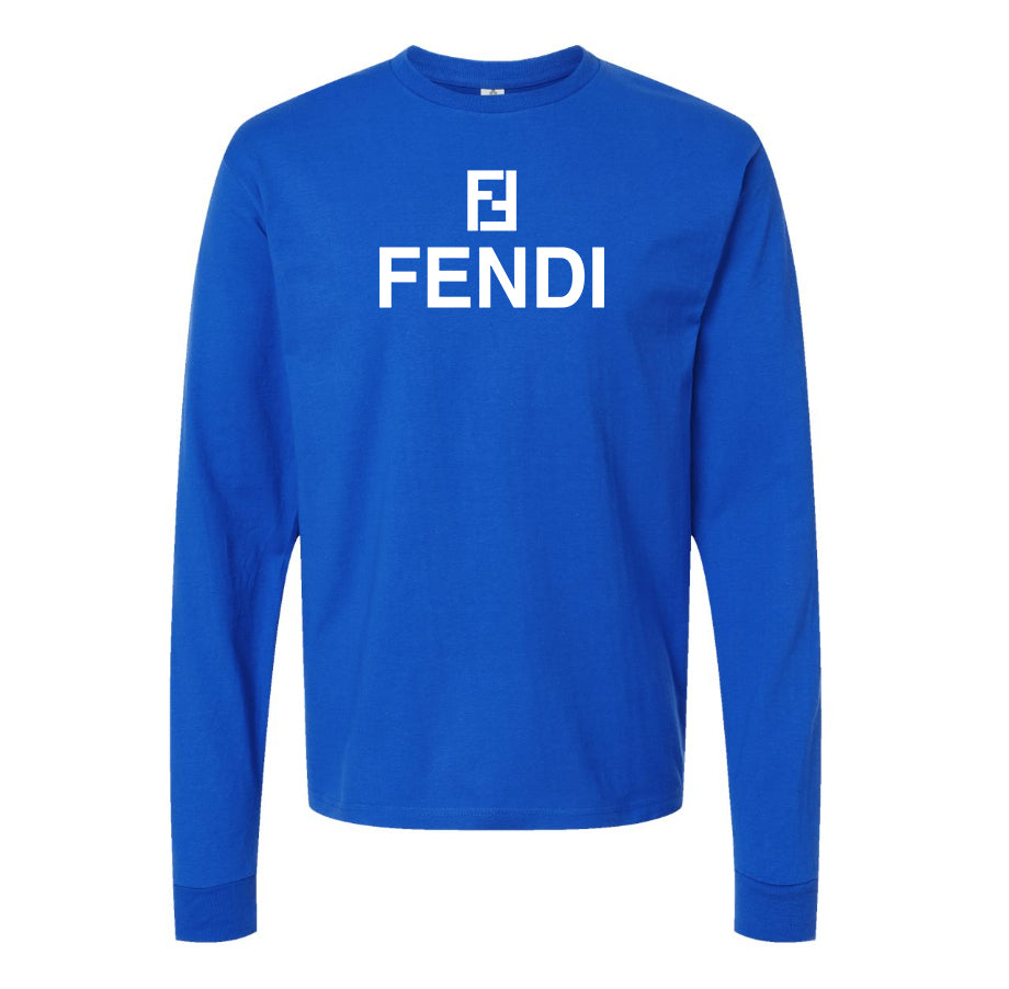 Men's Fendi Long Sleeve T-Shirt