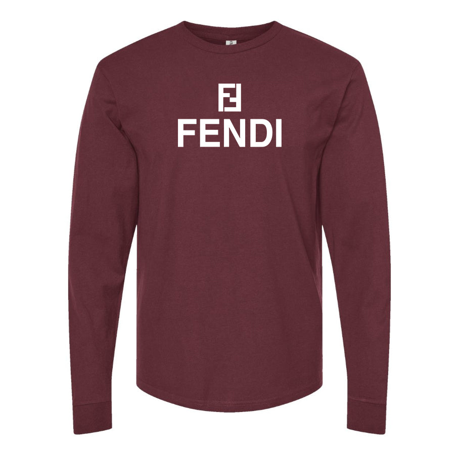 Men's Fendi Long Sleeve T-Shirt