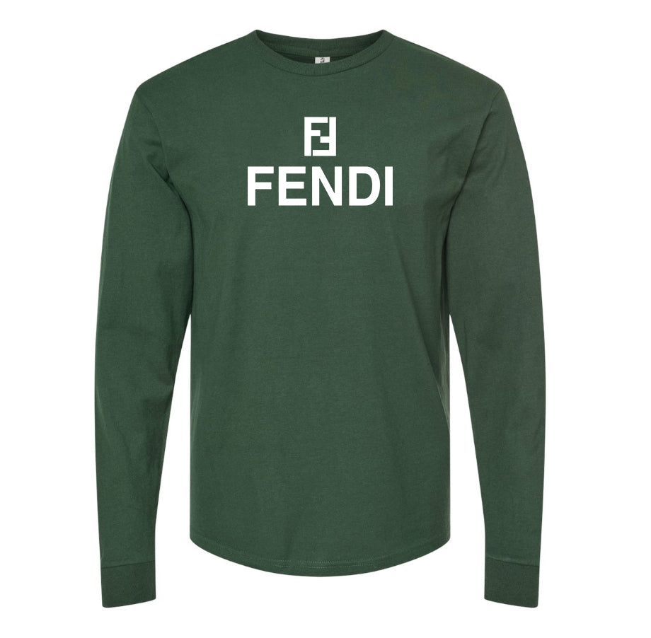 Men's Fendi Long Sleeve T-Shirt