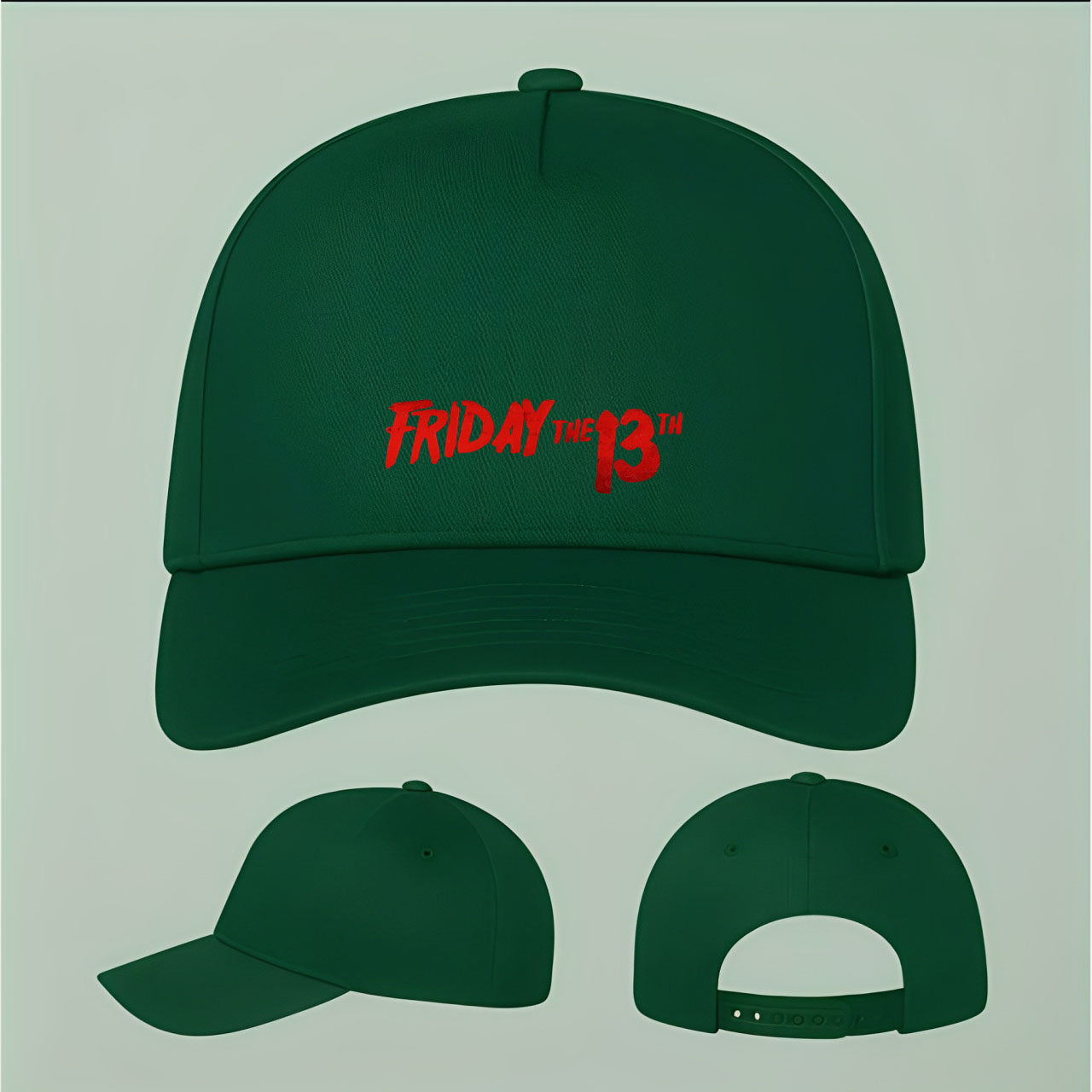 Friday The 13th Five Panel Twill Snapback Cap