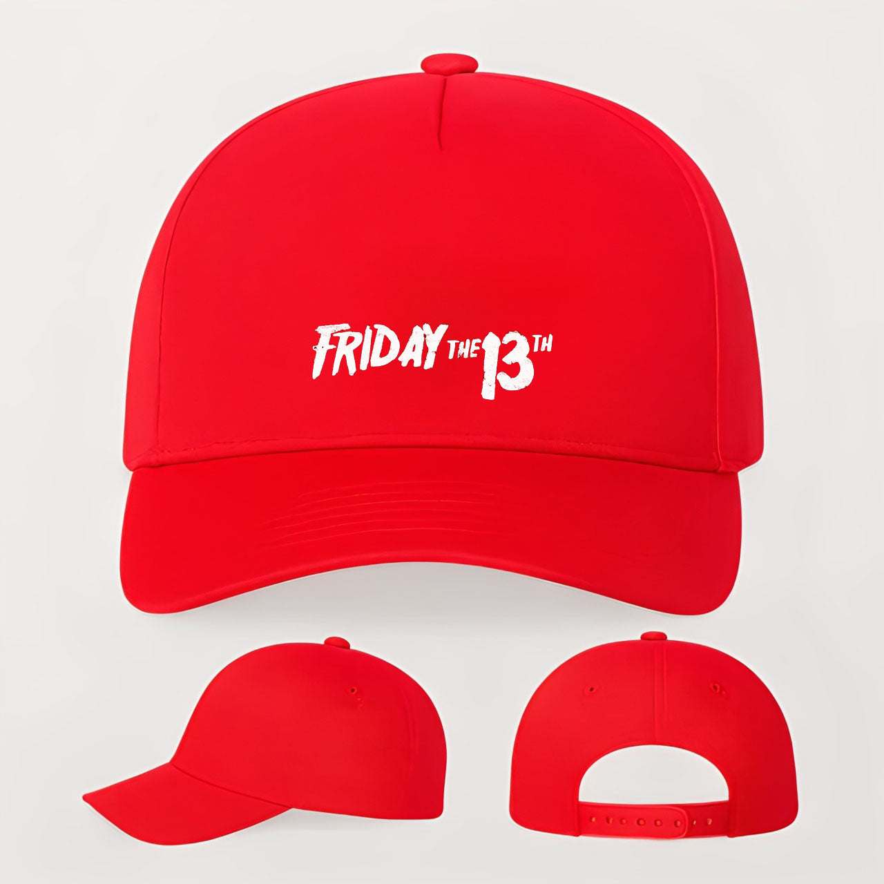 Friday The 13th Five Panel Twill Snapback Cap