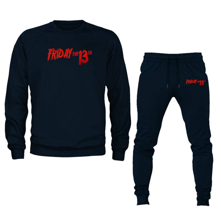 Men's Friday The 13th Crewneck Sweatshirt Joggers Suit