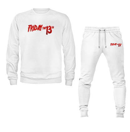 Men's Friday The 13th Crewneck Sweatshirt Joggers Suit