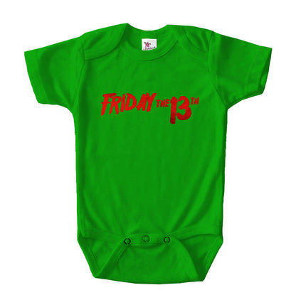 Friday The 13th Baby Romper Onesie