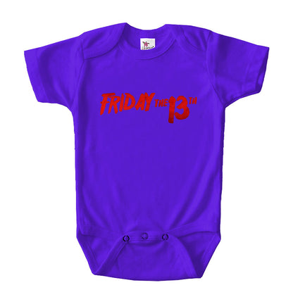 Friday The 13th Baby Romper Onesie