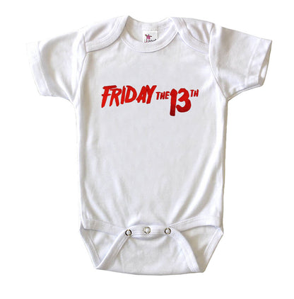 Friday The 13th Baby Romper Onesie