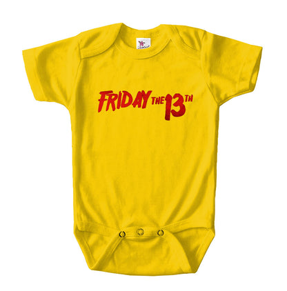 Friday The 13th Baby Romper Onesie