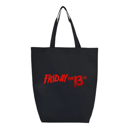 Friday The 13th Q-Tees - Non-Woven Gusset Bottom Tote - Q1251