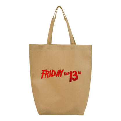 Friday The 13th Q-Tees - Non-Woven Gusset Bottom Tote - Q1251