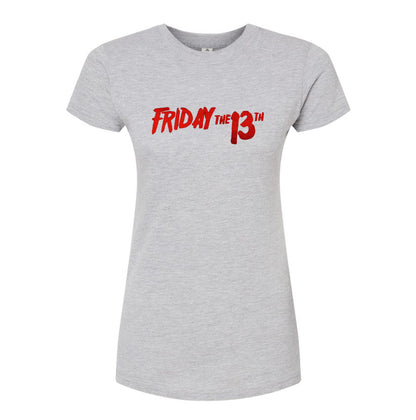 Women's Friday The 13th Round Neck T-Shirt