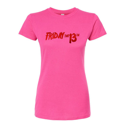 Women's Friday The 13th Round Neck T-Shirt