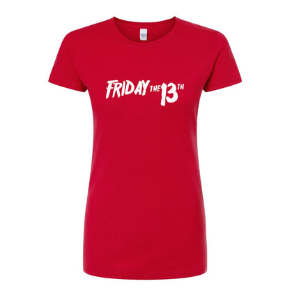 Women's Friday The 13th Round Neck T-Shirt