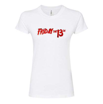 Women's Friday The 13th Round Neck T-Shirt