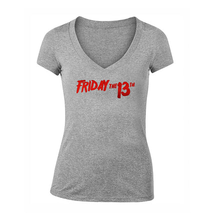 Women's Friday The 13th V Neck T-Shirt
