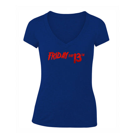 Women's Friday The 13th V Neck T-Shirt