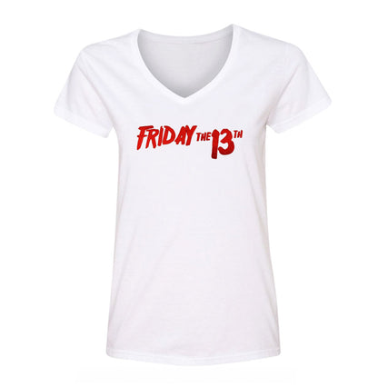 Women's Friday The 13th V Neck T-Shirt