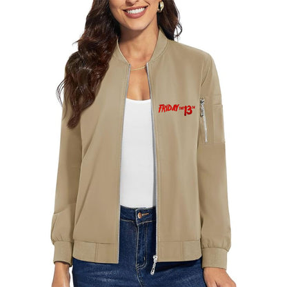 Women's Friday The 13th Premium Bomber Jacket Outerwear