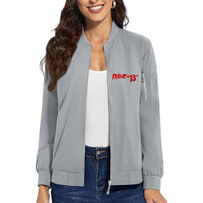 Women's Friday The 13th Premium Bomber Jacket Outerwear