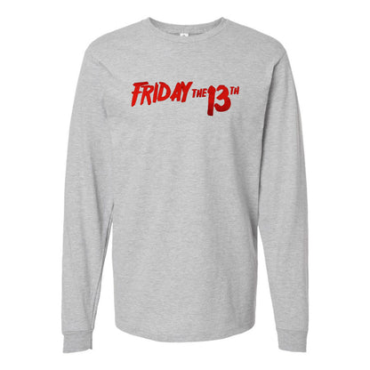 Youth Kids Friday The 13th Long Sleeve T-Shirt