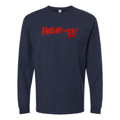 Youth Kids Friday The 13th Long Sleeve T-Shirt