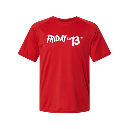 Youth Kids Friday The 13th Polyester T-Shirt