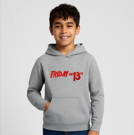 Youth Kids Friday The 13th Pullover Hoodie