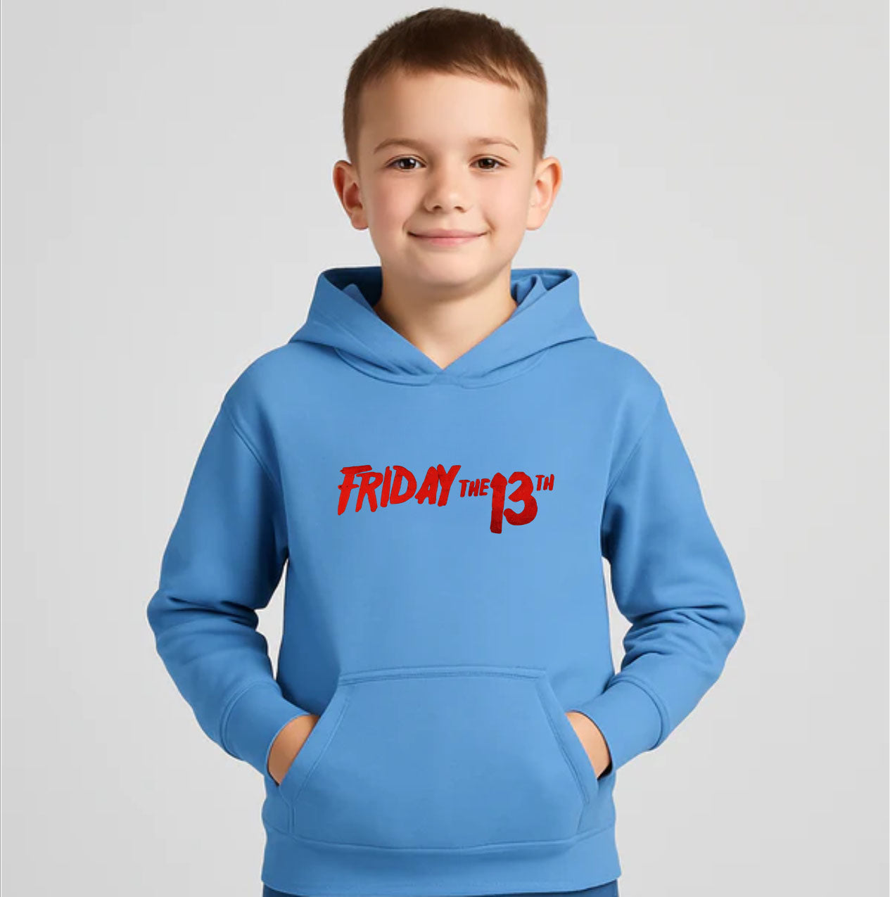 Youth Kids Friday The 13th Pullover Hoodie