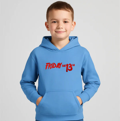 Youth Kids Friday The 13th Pullover Hoodie