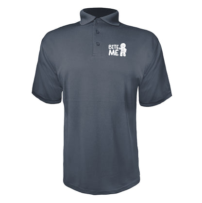 Men's Gingerbread Man Polyester Polo