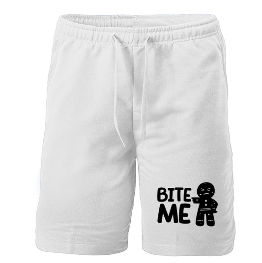Men's Gingerbread Man Athletic Fleece Shorts