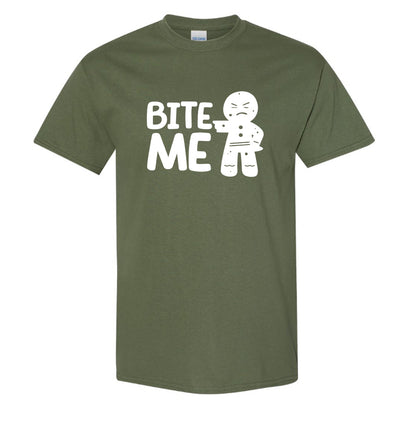 Men's Gingerbread Man Cotton T-Shirt