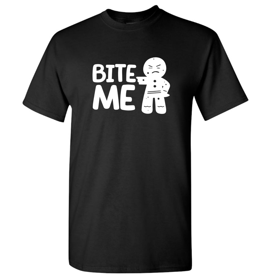Men's Gingerbread Man Cotton T-Shirt