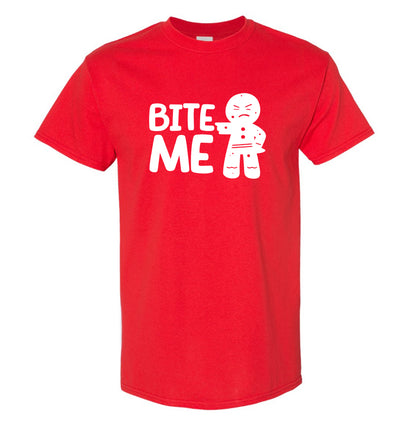 Men's Gingerbread Man Cotton T-Shirt